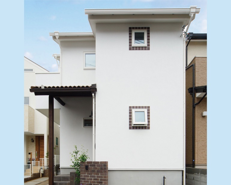 京都の狭小住宅の施工例