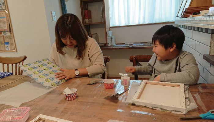 ナチュラルな家　かわいいお家　京都　ワークショップ