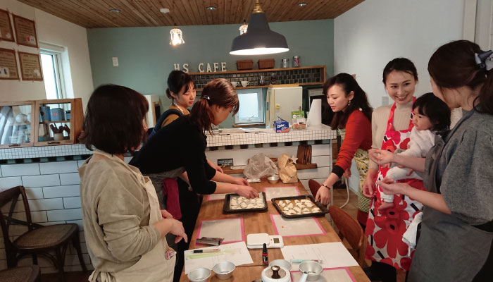 ナチュラルな家　かわいいお家　京都　離乳食パン