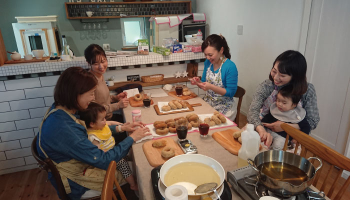 ナチュラルな家　かわいいお家　京都　離乳食パン