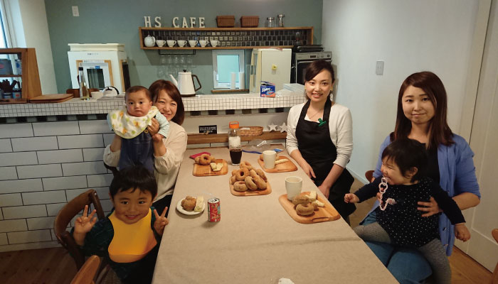 ナチュラルな家　かわいいお家　京都　離乳食パン