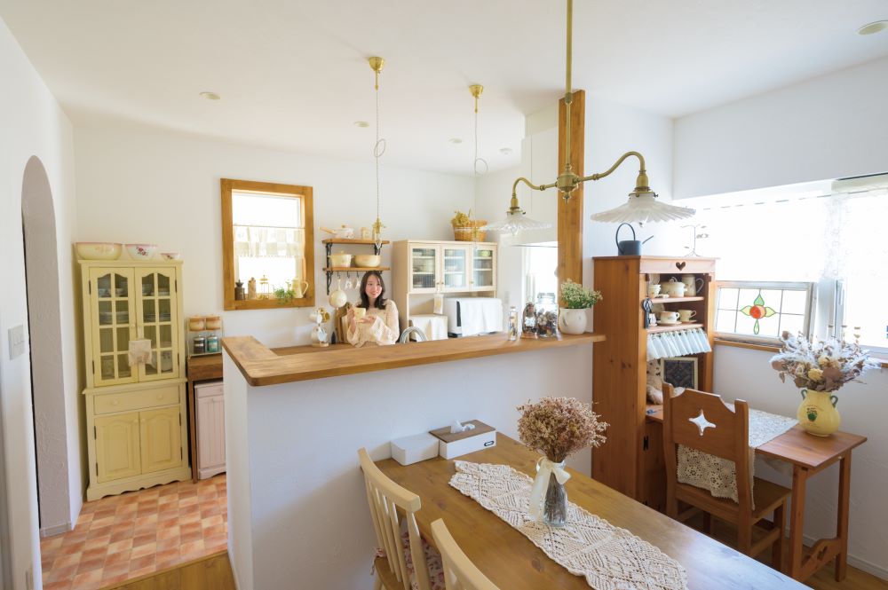 ナチュラルかわいいお家