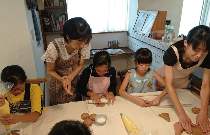 ナチュラルな家　かわいいお家　京都　ワークショップ